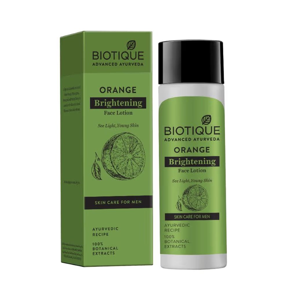 Biotique Bio Orange Brightening Face Lotion For Men