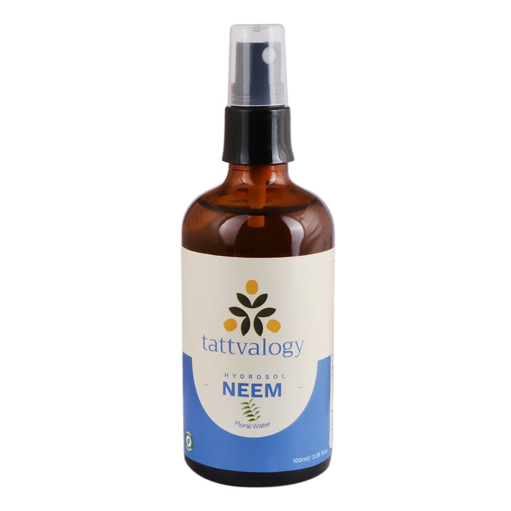 Tattvalogy Neem Hydrosol for Face & Skin Floral Water for Protection from Sun Damage & Tanning