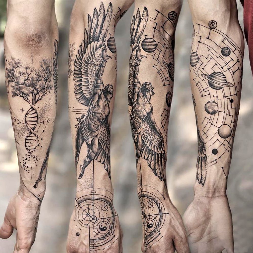 Line Art Tattoos: What Your Tattoo Artist Wants You to Know | Adultist