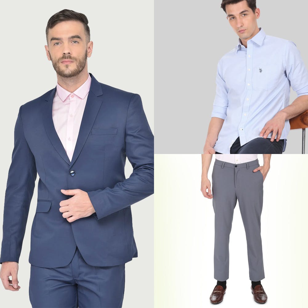 Navy Blue Blazer Matching Shirt and Pant, Navy-Blue Blazers Combination  Men - Ti… in 2023