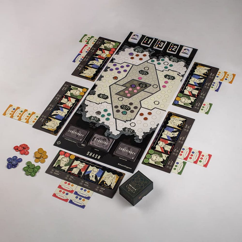 SHASN The Political Strategy Board Game