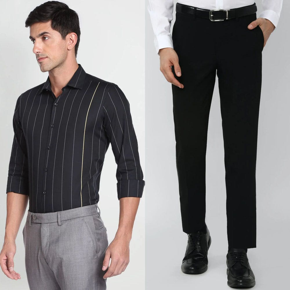 Best Black Shirt Combination Pants For Men-as247.edu.vn
