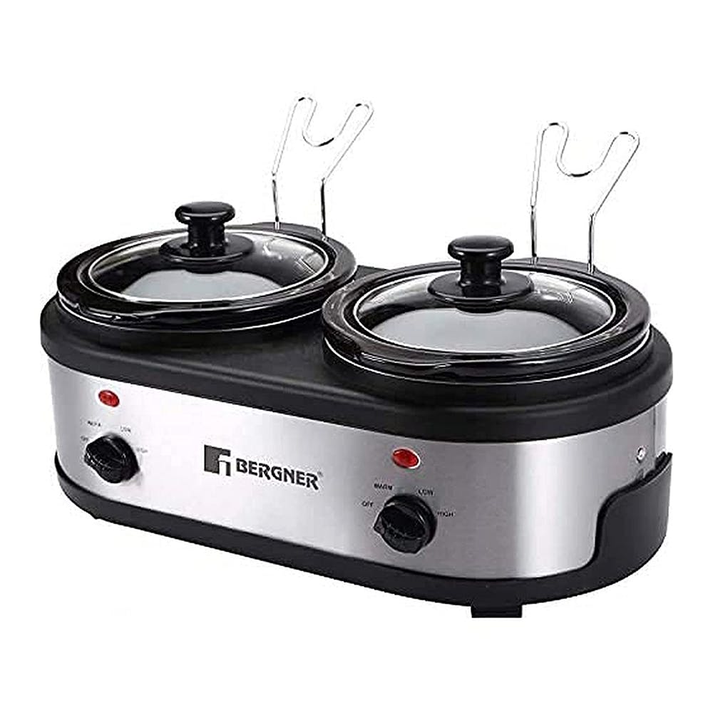 Bergner Supreme Stainless Steel Slow Cooker