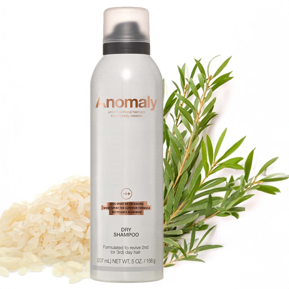 Anomaly Refreshing Dry Shampoo with Rice Starch & Tea Tree Oil