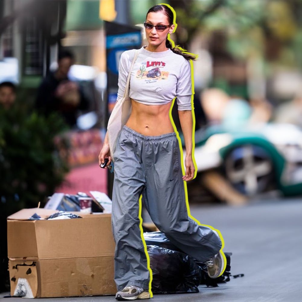 Crop Top & Sweatpants: See Celebrities Wearing The Unlikely Combo