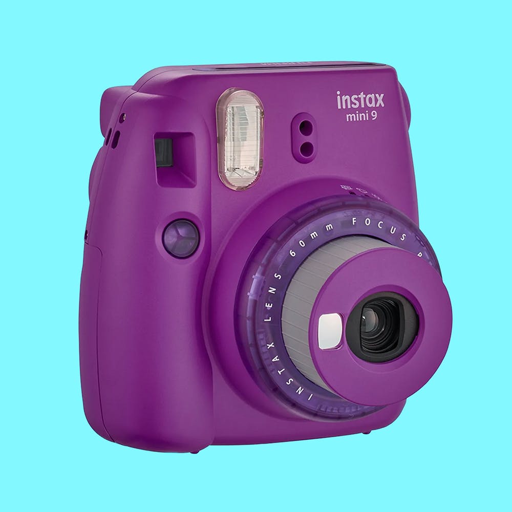 Instax Mini 9 Instant Camera (Clear Purple)