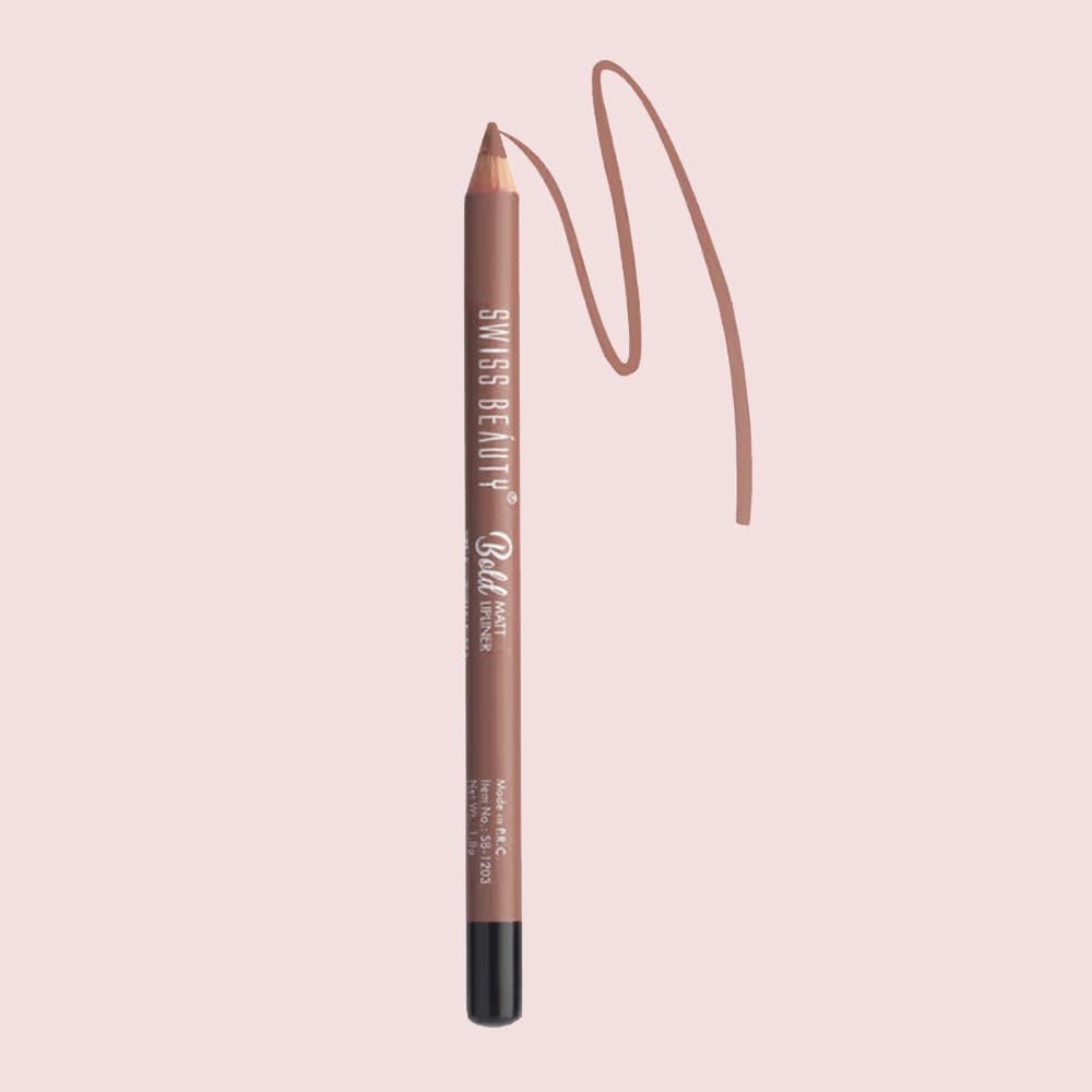 Swiss Beauty Bold Matte Lip Liner Pencil - 3 Choco Nude