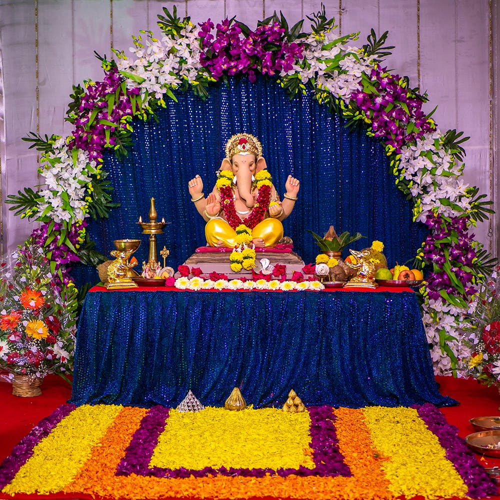Best Ganpati Decoration Ideas For Home Ganpati Mandap To Try This Ganesha  Chaturthi