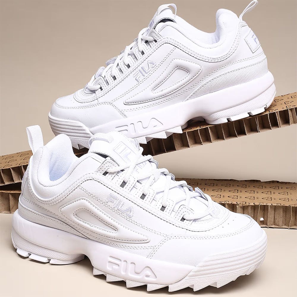 Nykaa Women White Disruptor Ii Sneakers