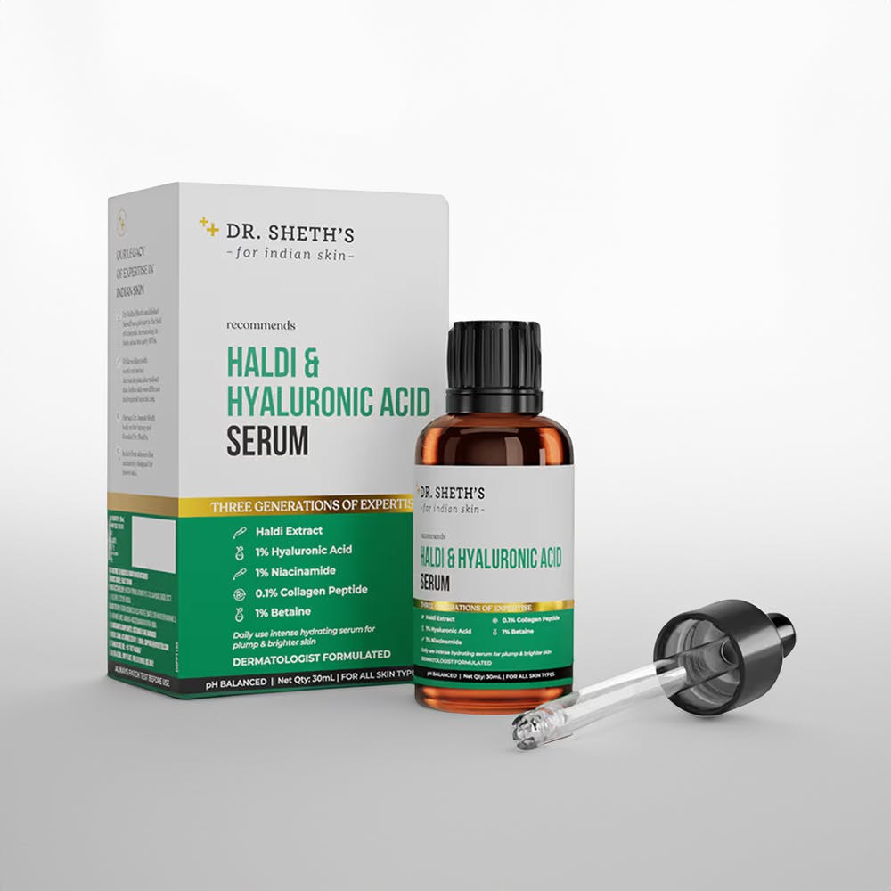 Dr. Sheth's Haldi & Hyaluronic Acid Serum