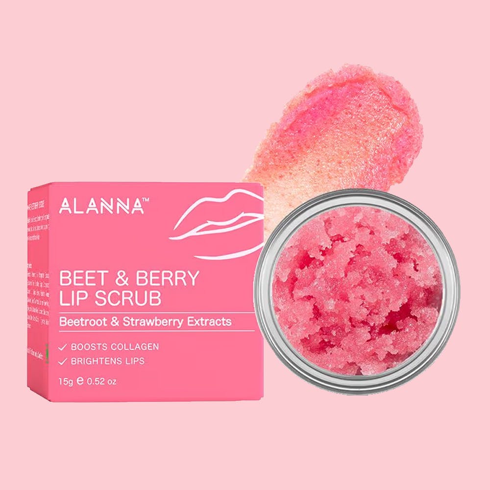 ALANNA Beet & Berry Lip Scrub