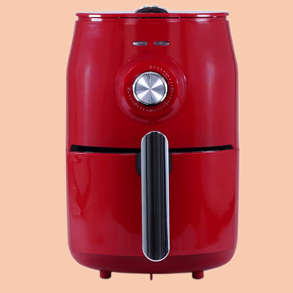 Crimson Edge Compact With Rapid Air Technology Air Fryer 1000 Watt, 1.8L