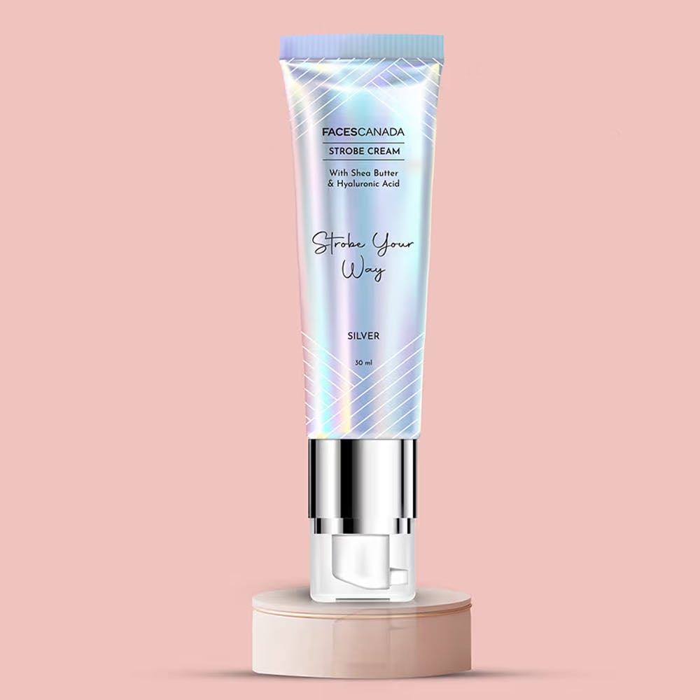 Faces Canada Strobe Cream With Hyaluronic Acid & Shea Butter For Instant Hydration