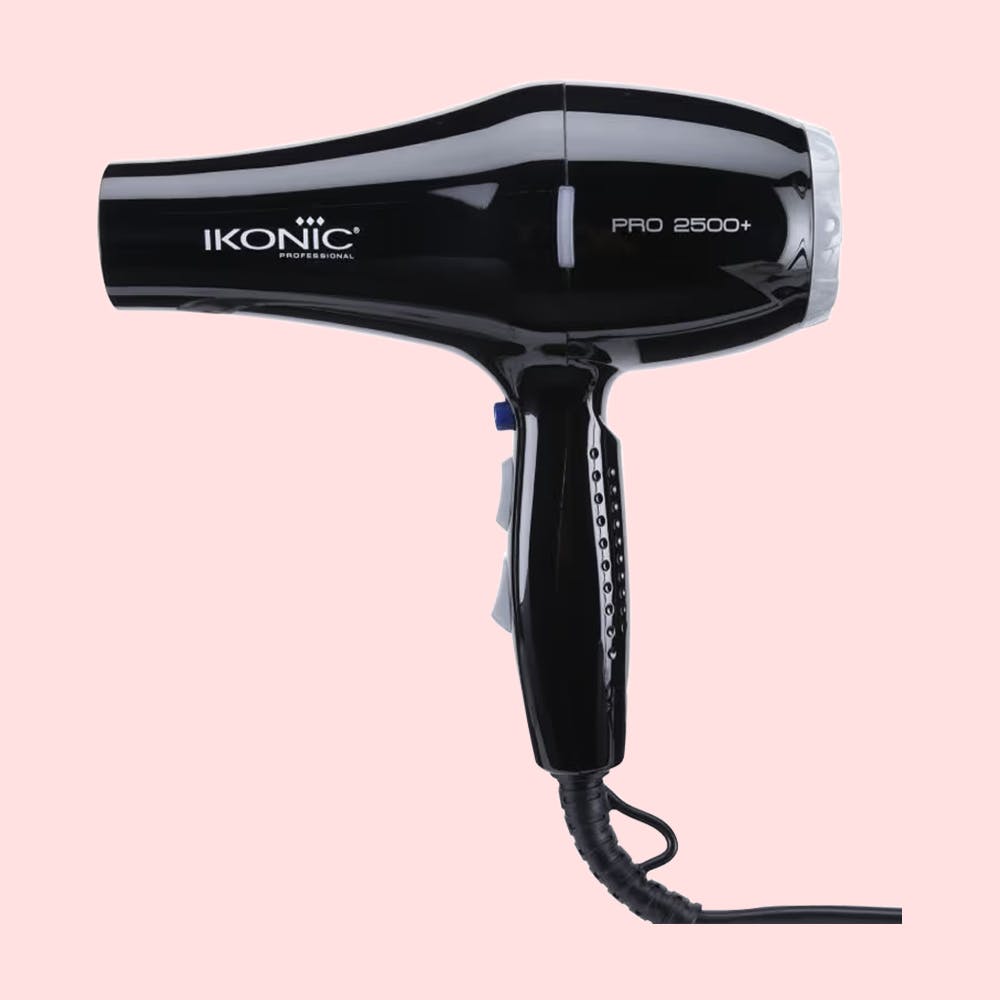 Ikonic Professional HD Pro 2500+ Hair Dryer (Black)
