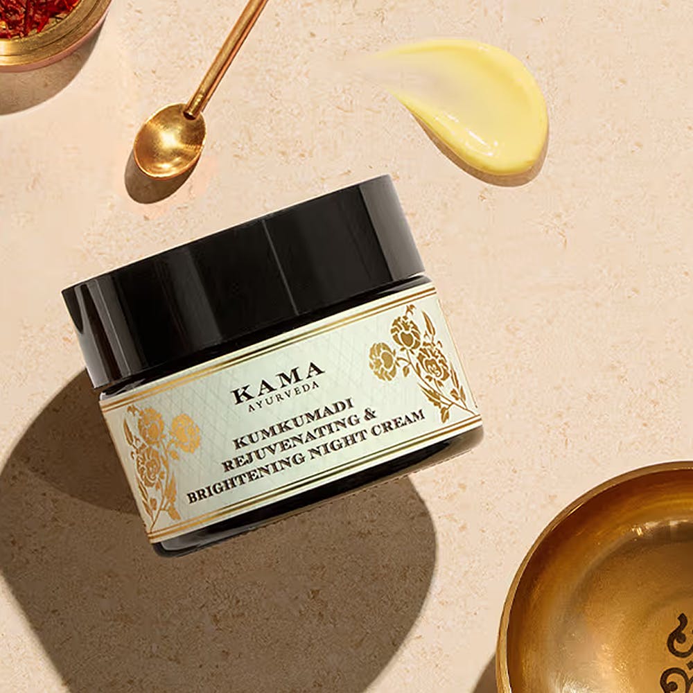 Kama Ayurveda Night Cream (Kumkumadi Rejuvenating & Brightening)