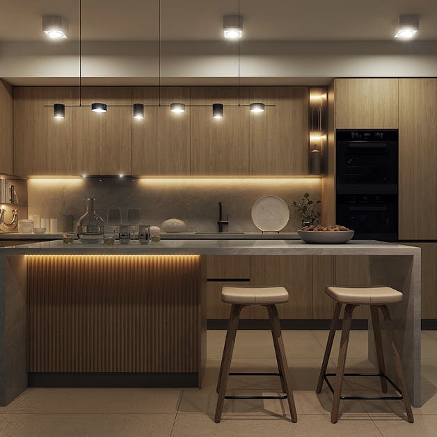 10 Best Types Of Kitchen Lighting Ideas For Your Home 2024 | LBB