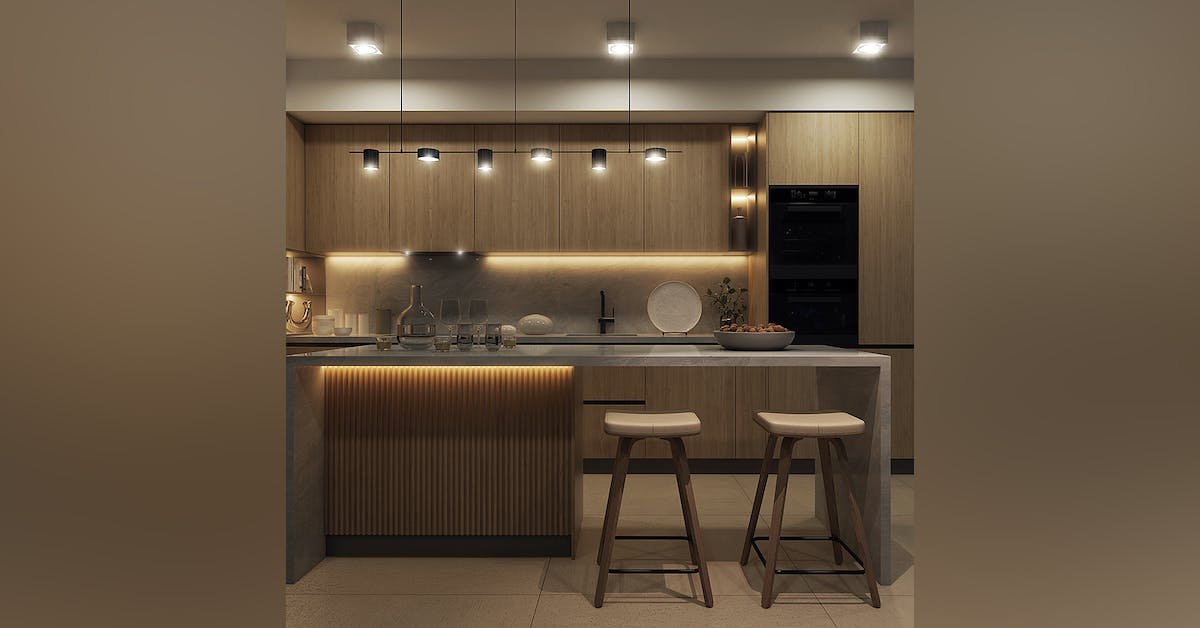 10 Best Types Of Kitchen Lighting Ideas For Your Home 2024 | LBB