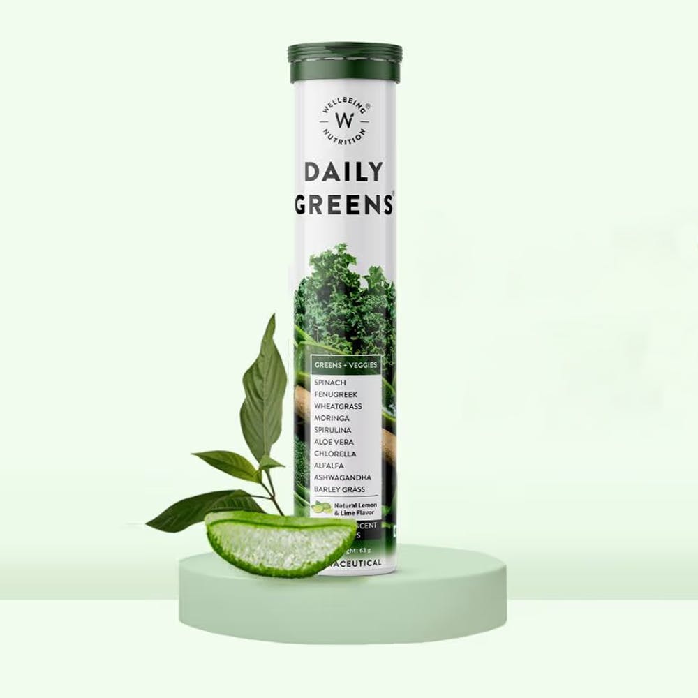 Wellbeing Nutrition Daily Greens Wholefood Multivitamin