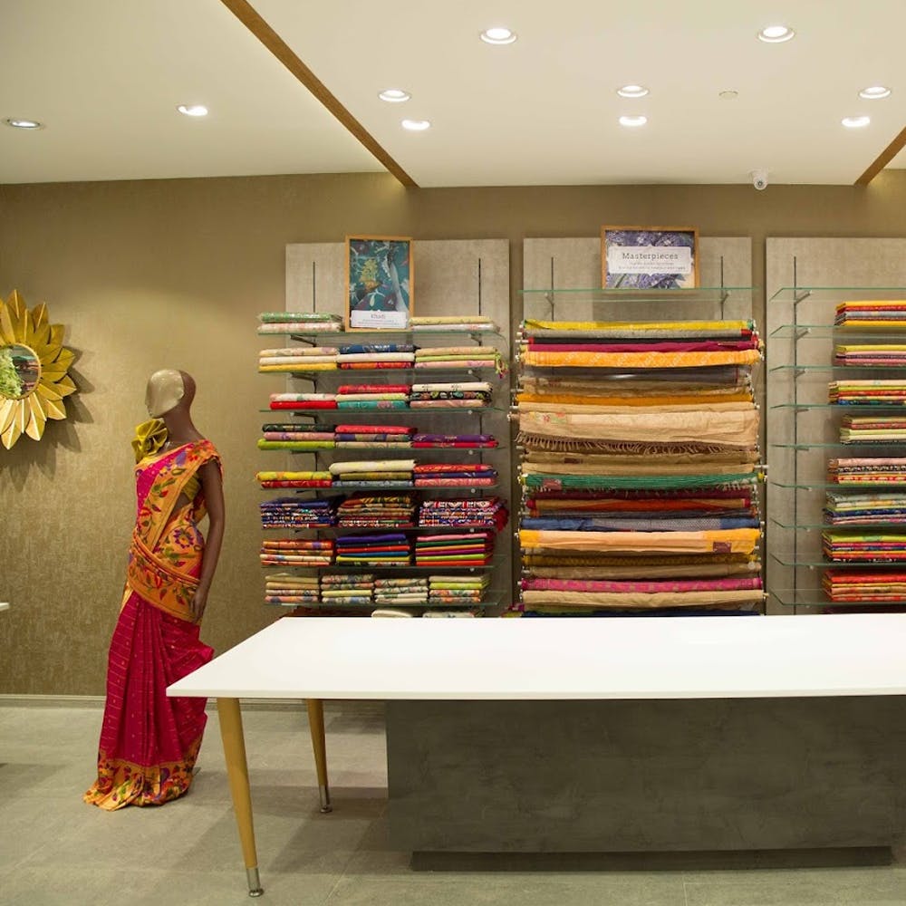 Image of Indian Traditional Saree Store-GD460742-Picxy