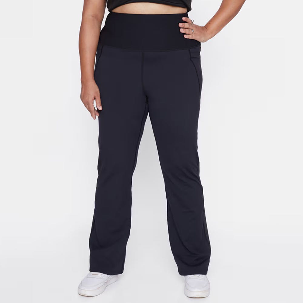 BlissClub Women Werk-It Flare Pants, High-Rise