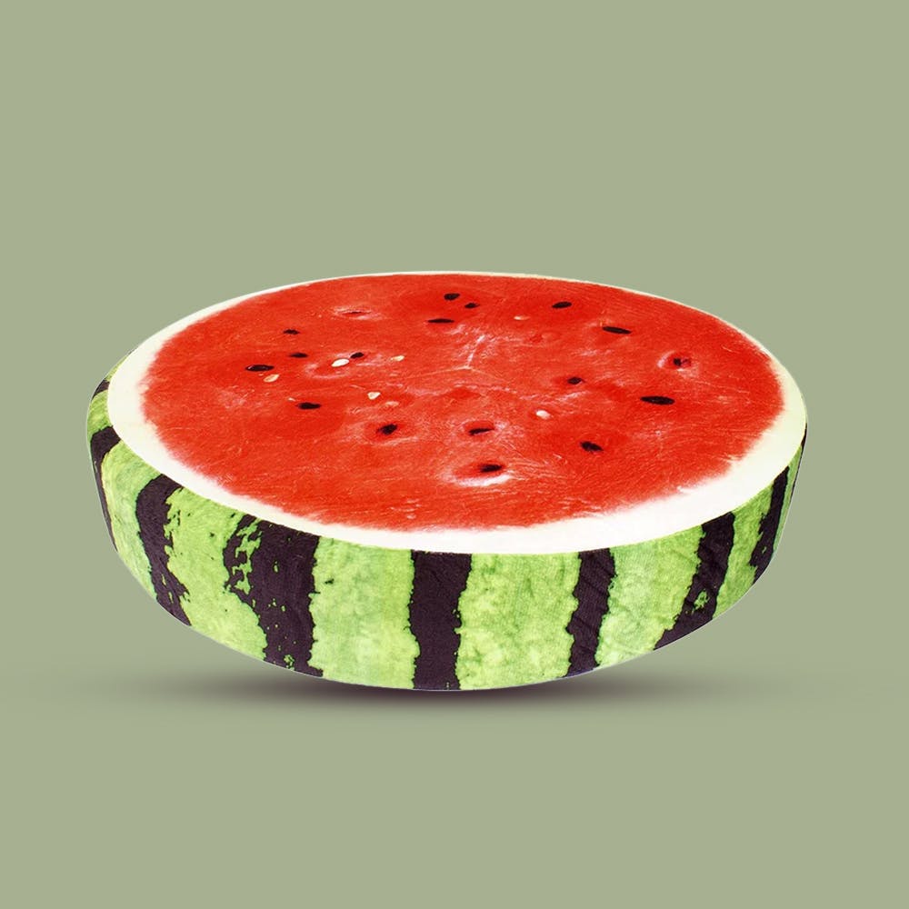 Watermelon printed cushion