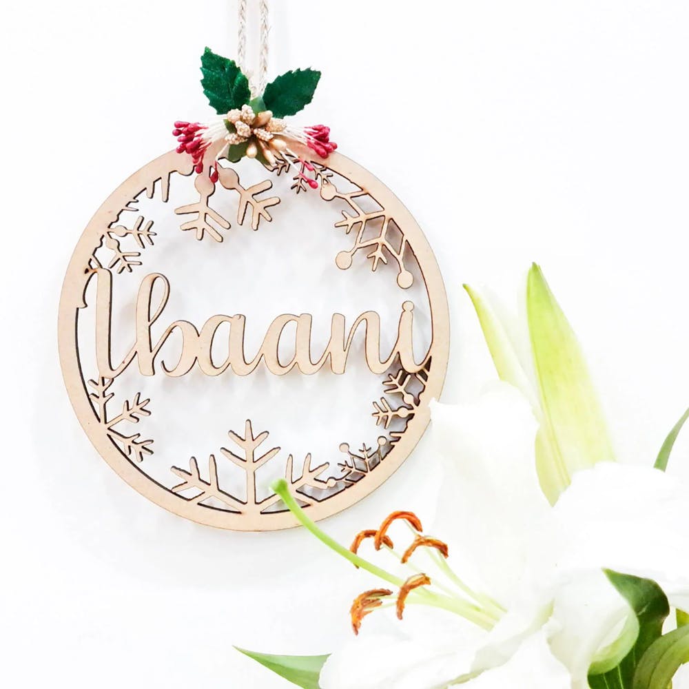 Personalized Christmas Hanging