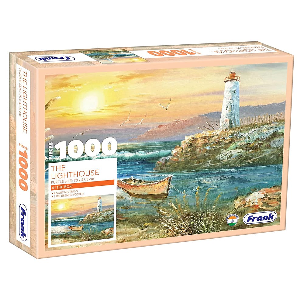 Frank The Lighthouse 1000 Piece Jigsaw Puzzle