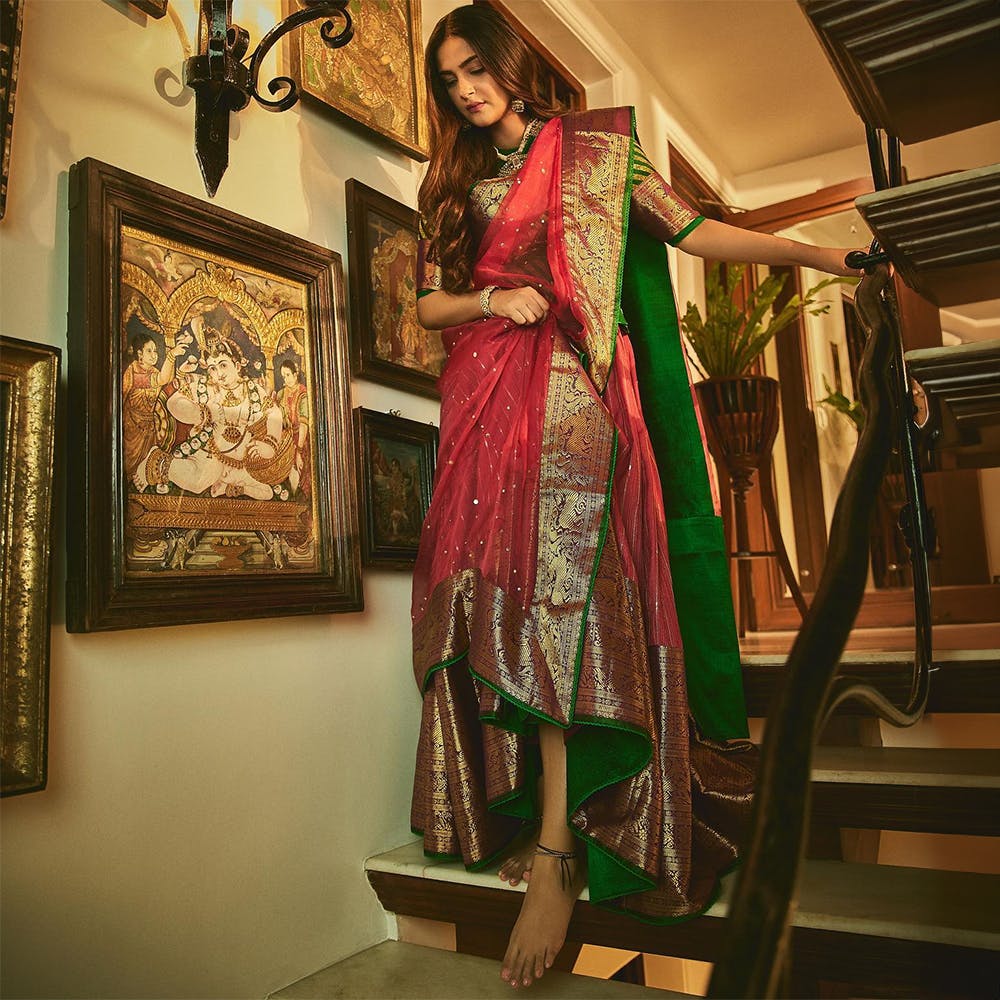 atpoure saree style Online Sale, UP TO 62% OFF