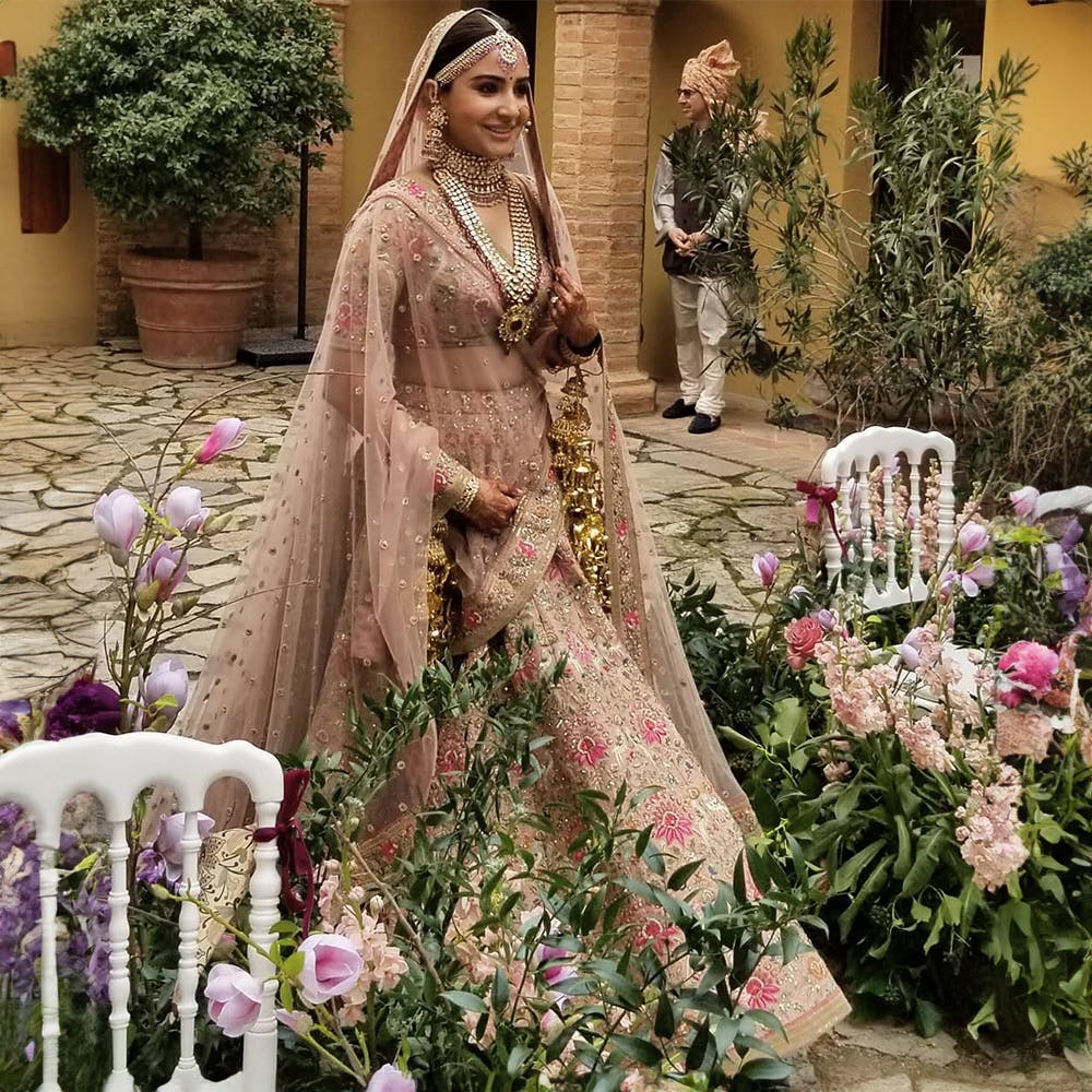 Latest 2020 Sabyasachi Lehenga Prices So You Can Plan Your Bridal Budg –  WedBook | Virat and anushka, Bollywood wedding, Celebrity weddings