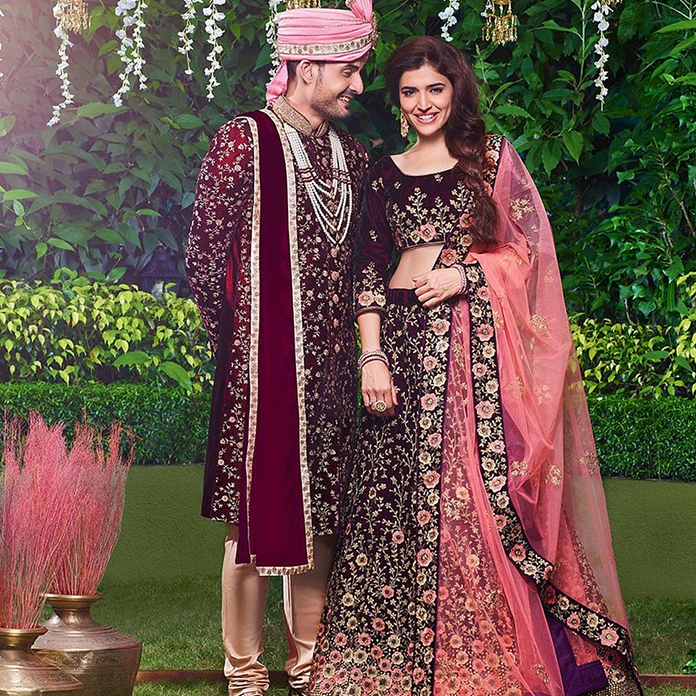 Manyavar Mohey - Dallas-Indian Wedding Clothing-The Desi Bride