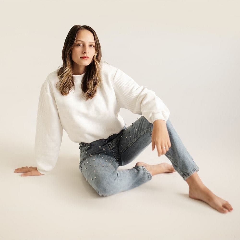 swapi Jeans Tops for Women Off-Shoulder