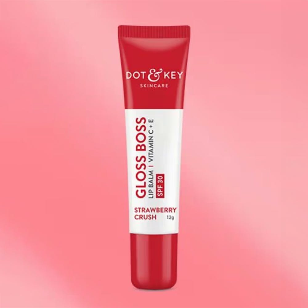 Dot & Key Gloss Boss Tinted Lip Balm SPF 30 Vitamin C + E - Strawberry Crush