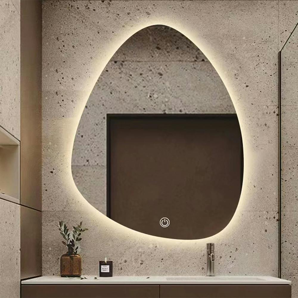 Asymmetrical Class A Backlit Led Bathroom Mirror