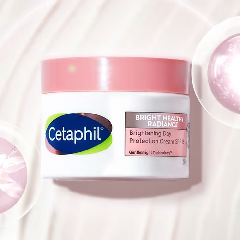 Cetaphil Brightening Day Cream with Niacinamide reduces Dark spots, Dermatologist Tested