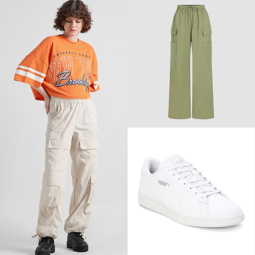 Cargo Pants Outfit Ideas For Women To Ace Street Style In 2024