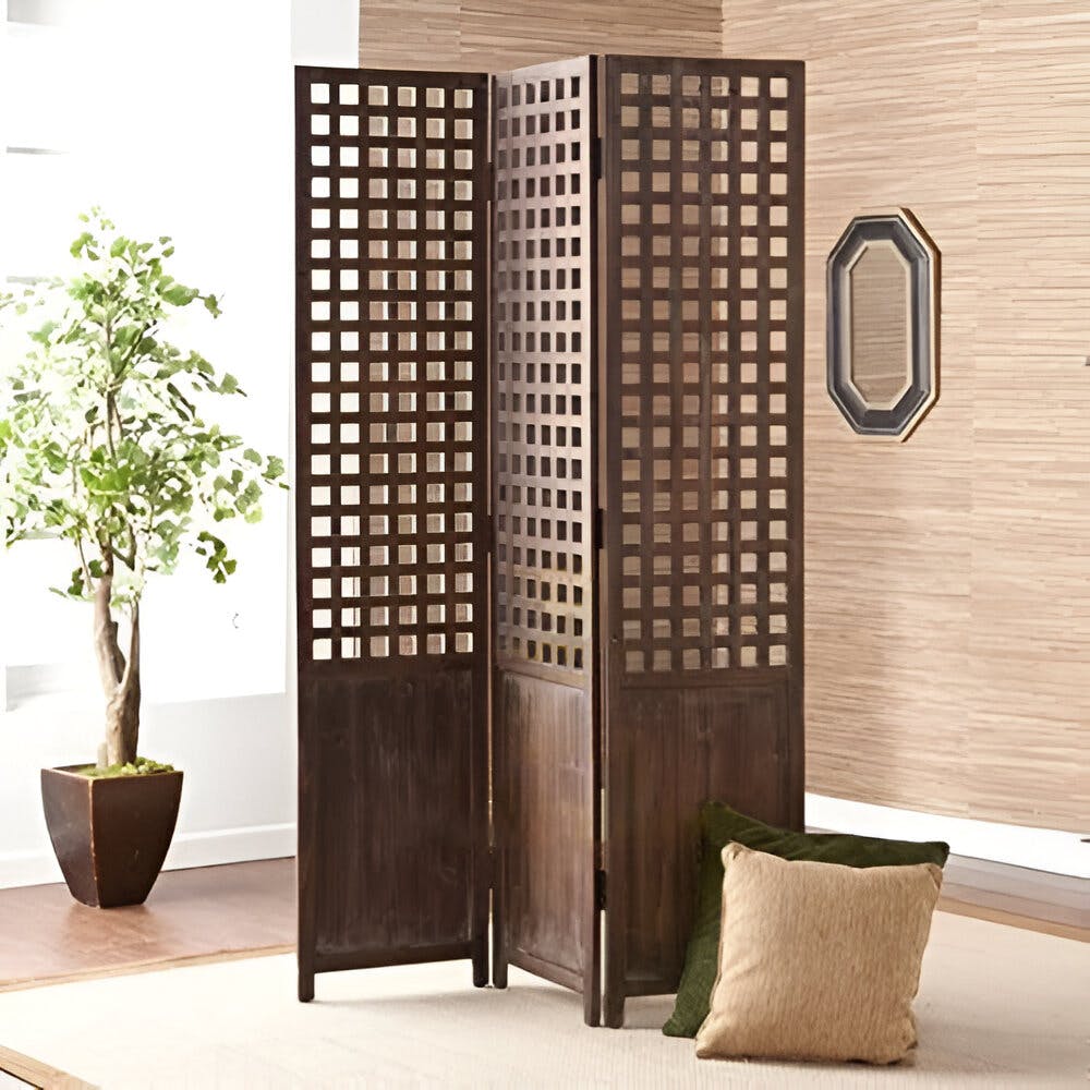 Wooden Partition For Living Room