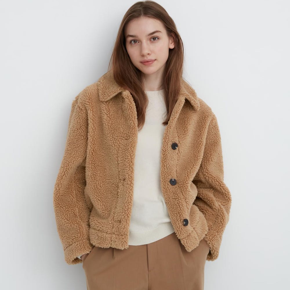Pile Lined Fleece Jacket
