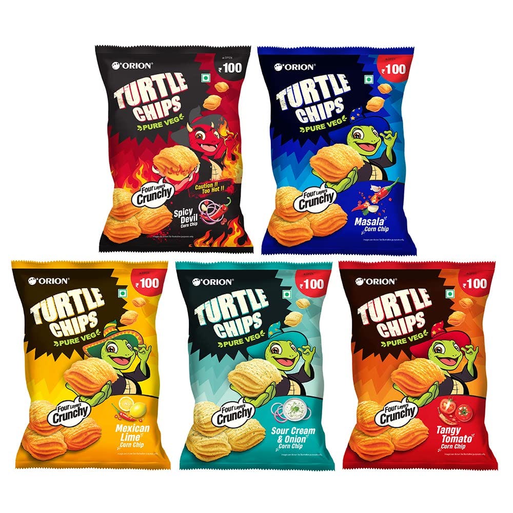 Orion Turtle Chips Corn Chips Party Pack