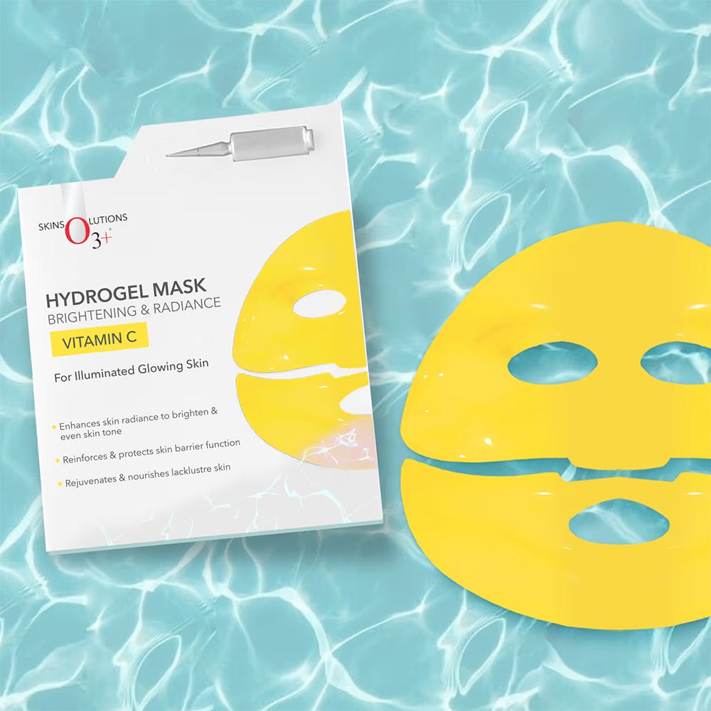 O3+ Vitamin C Hydrogel Facial Mask For Radiant & Glowing Skin