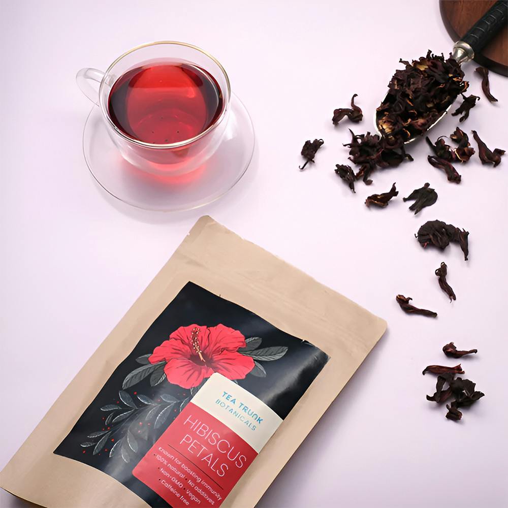 Tea Trunk Hibiscus Petals