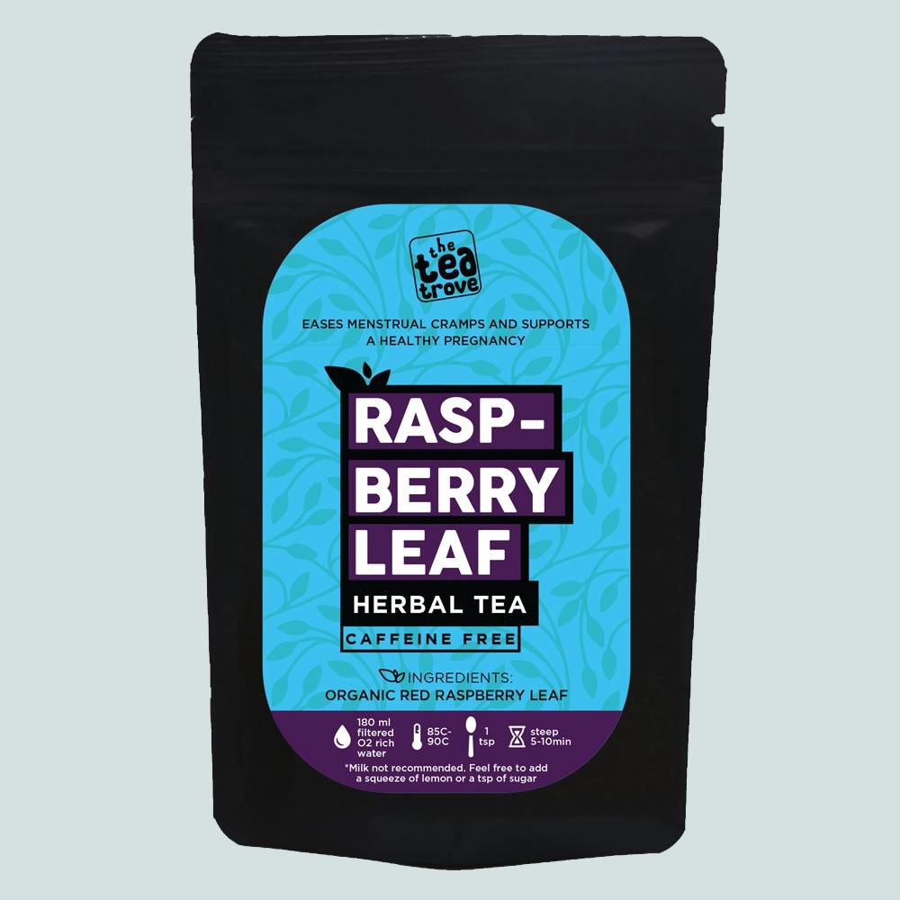 The Tea Trove Organic Red Raspberry Leaf Tea