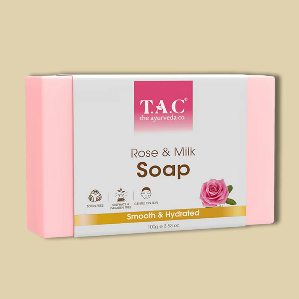 TAC - The Ayurveda Co. Rose & Milk Soap