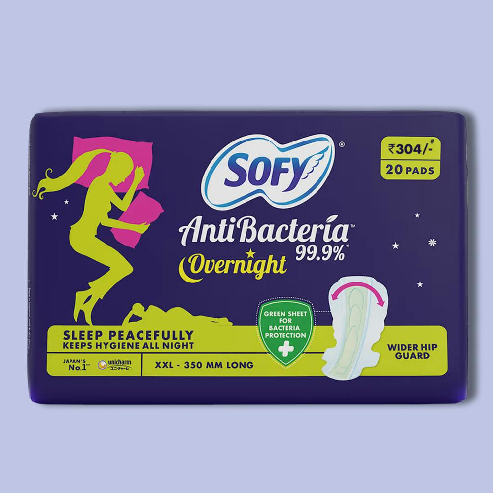 Sofy Anti-bacteria Overnight XXL Sanitary Pads