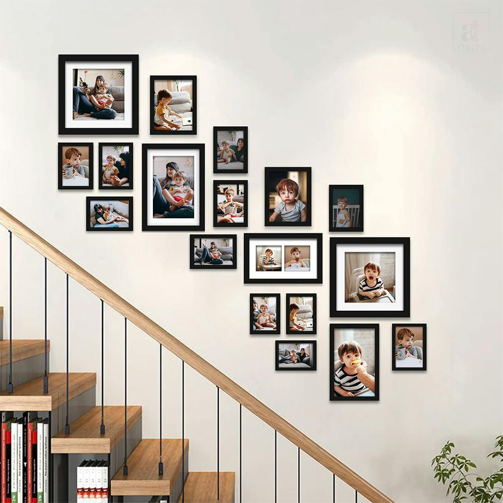 Art Street Collage Wall Photo Frame