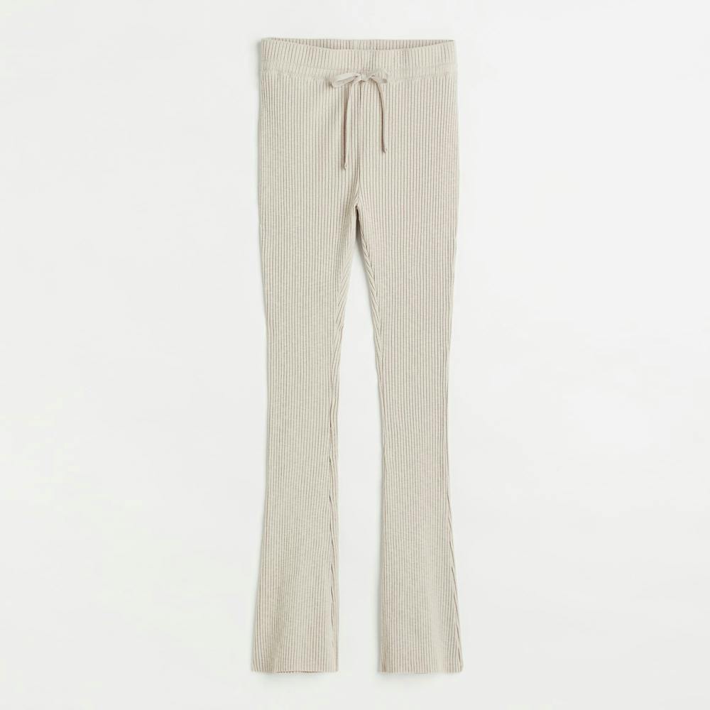 Ribbed Cotton Trousers