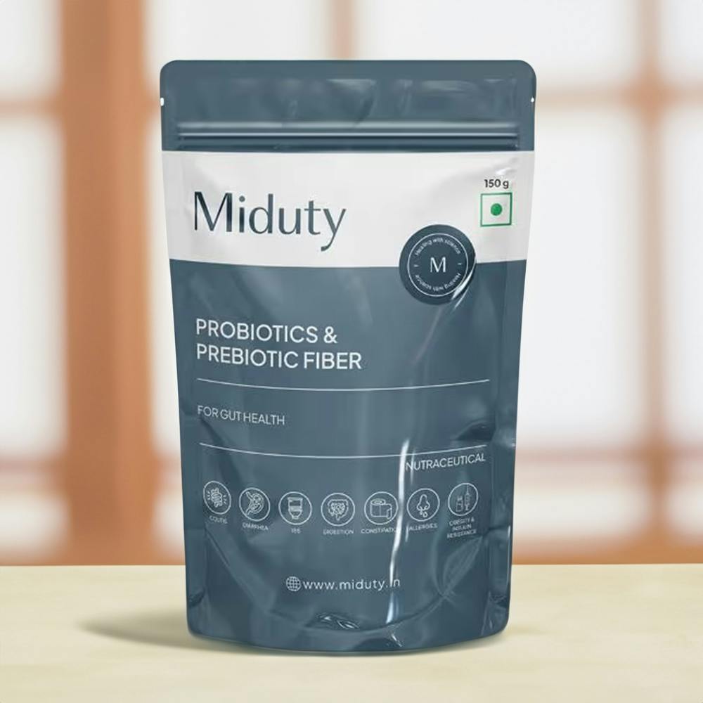 Miduty Probiotics & Prebiotic Fiber