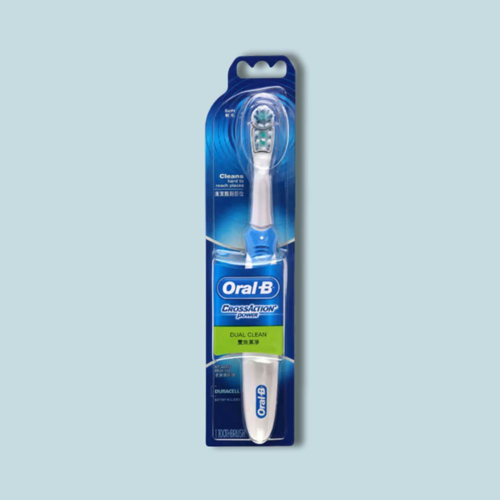 Oral-B Cross Action Battery Power Dual Clean Toothbrush