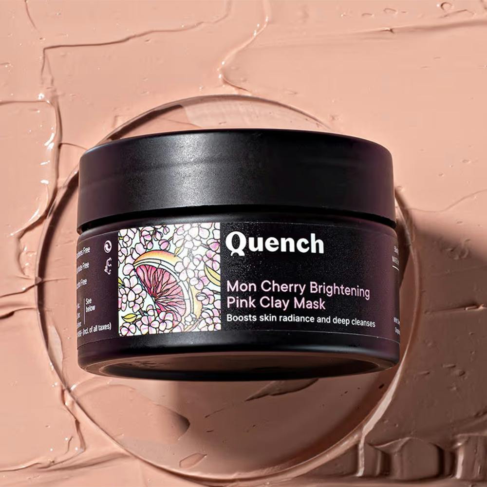 QUENCH Cherry Blossom Brightening Clay Mask