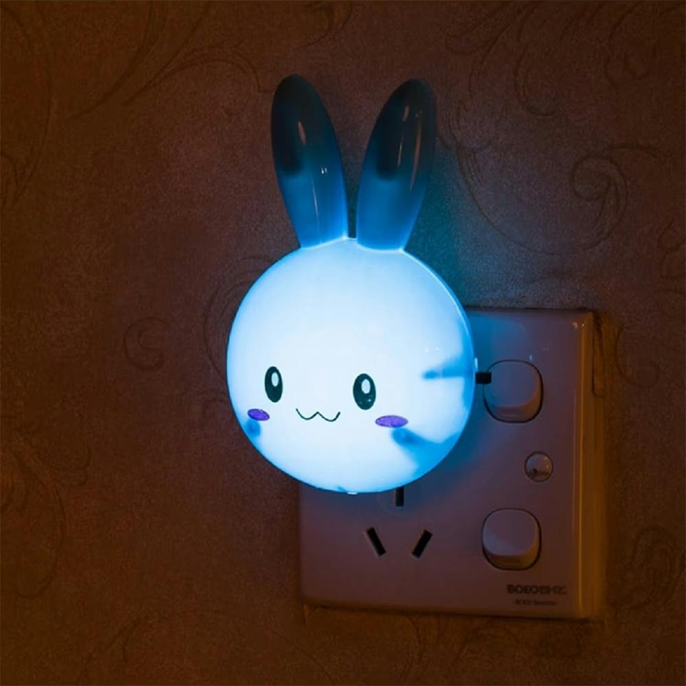 LED Rabbit Night Wall Lamp