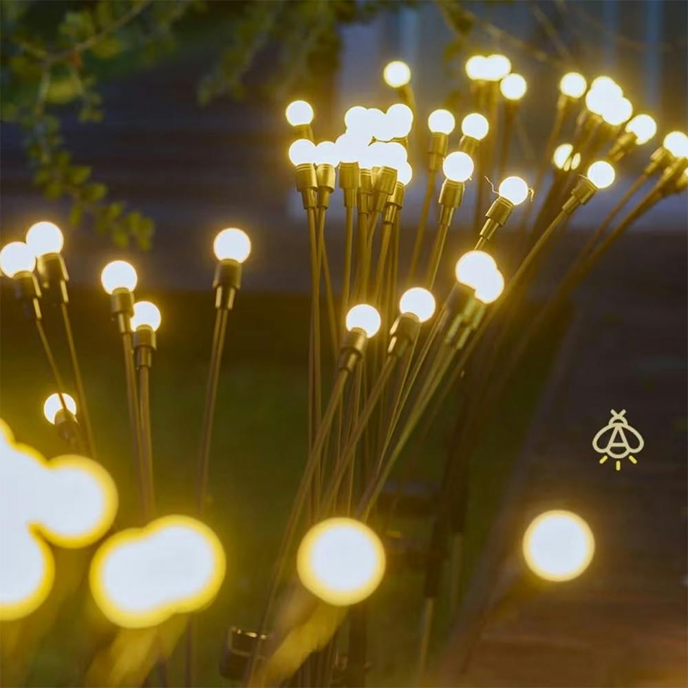 The Artment Firefly Solar Lights for Home Garden Decoration (Pack of 4)